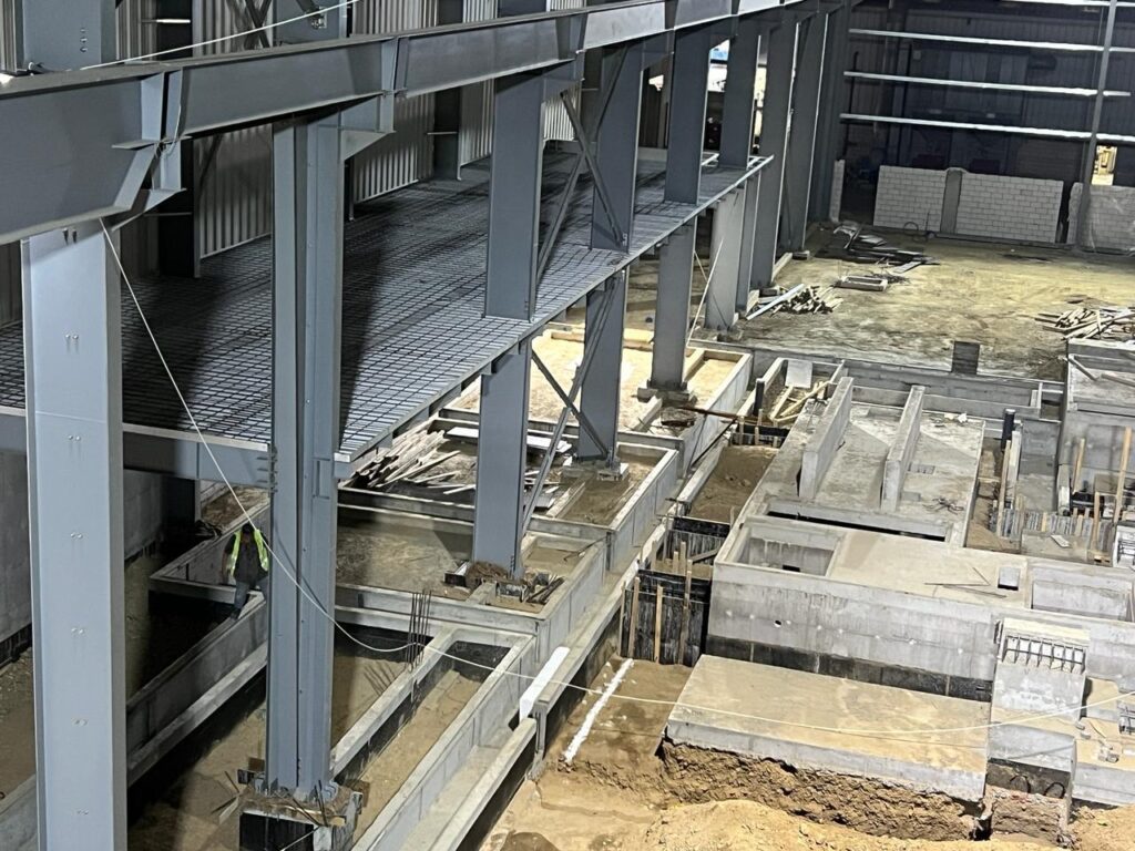 مشروع تشييد وتنفيذ مباني بواسطة شركة الفريق العالمي للمقاولات